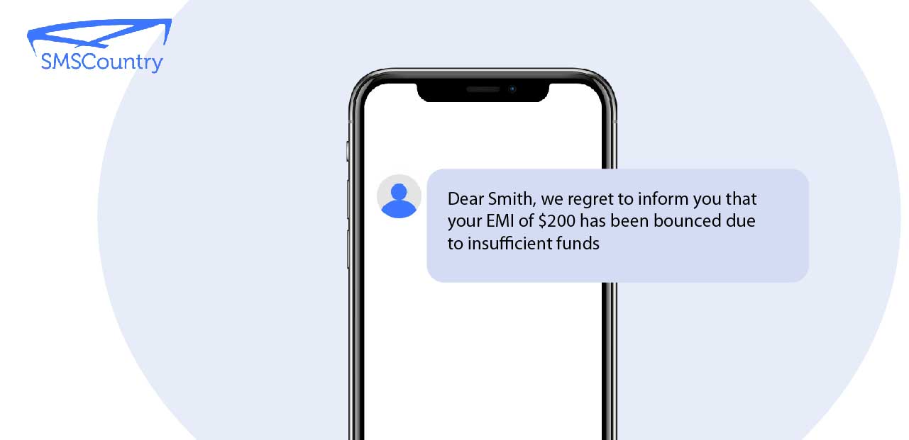 The Best SMS Templates For Financial Services | EMI bounce SMS template
